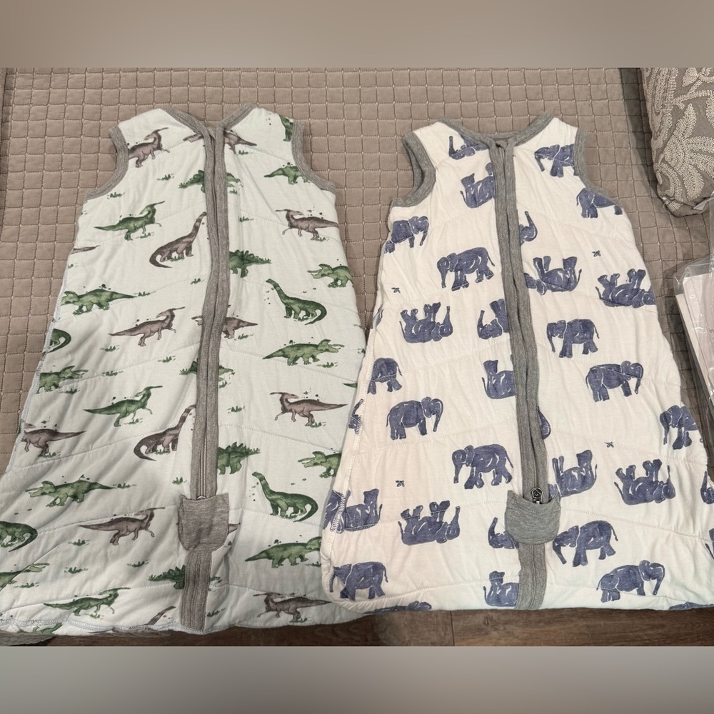 Burt’s Bees Baby Dinosaur and Elephant Sleep Sacks